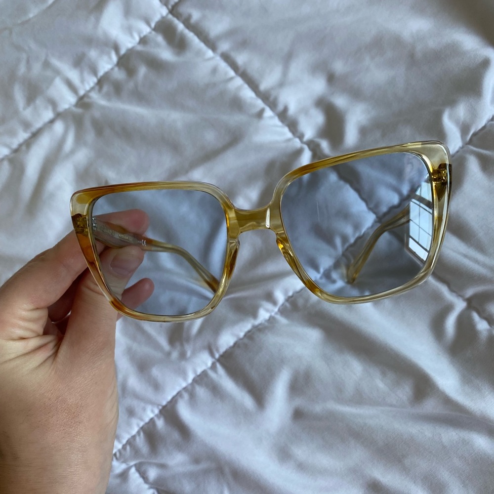 CELINE Acetate Cat Eye Sunglasses
